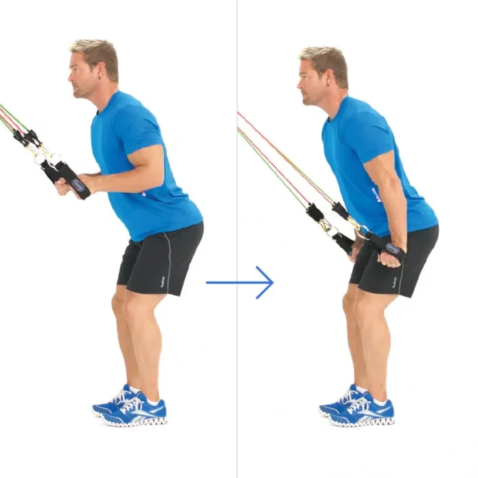 Elastic Band Tricep Exercises to Build Strength