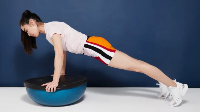 Bosu Ball Pilates Exercises for Home Fitness Routine